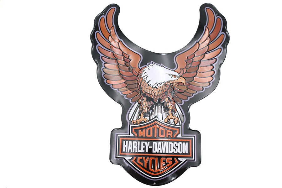 Harley Davidson Bar & Shield Eagle Tin Sign