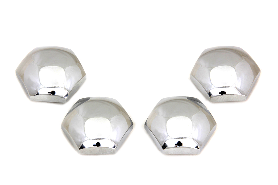 Rocker Shaft End Nut Stock Chrome
