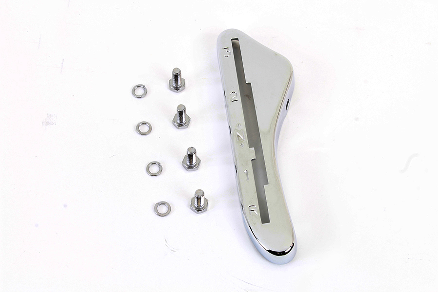 Chrome 3 Speed and Reverse Left Side Tank Hand Shifter Gate
