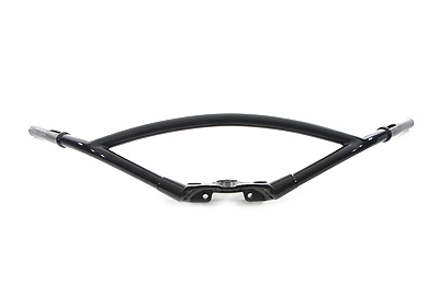Hollywood Style Offset Handlebars Black