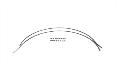 Servi-Car Rear Fender Trim Set Stainless