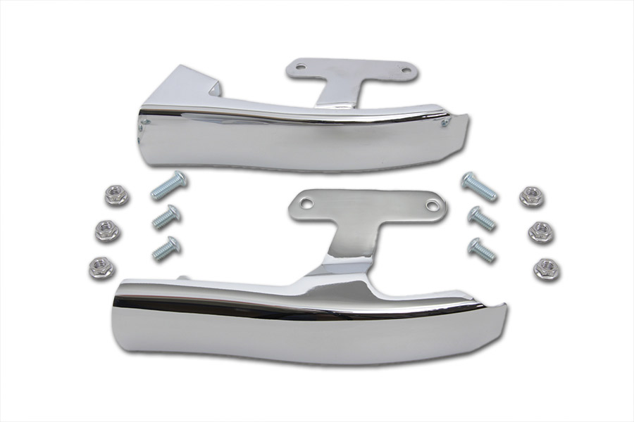 Chrome Saddlebag Filler Strip Set