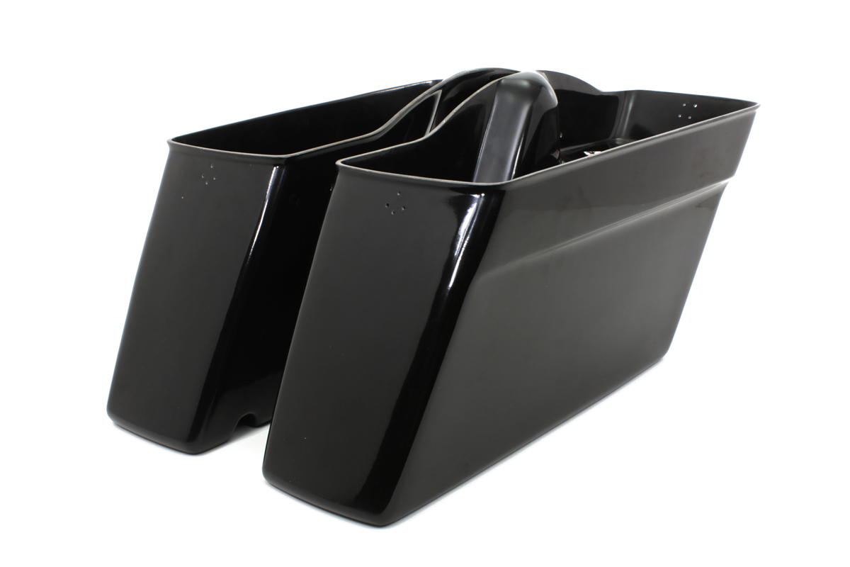 Black Saddlebag Bottom Set