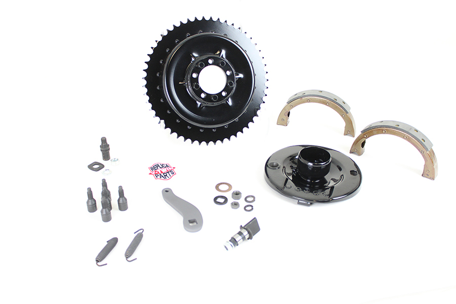 1936 EL Rear Brake Assembly