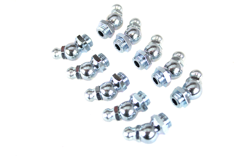 Alemite Grease Fitting White Zinc