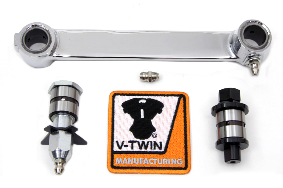 Chrome Front Brake Shackle Bar Kit