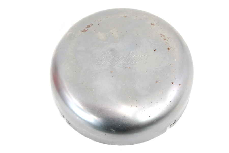 7" Script Air Cleaner Cover Raw