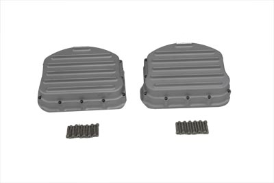 Full Finned Panhead Valve Cover Set