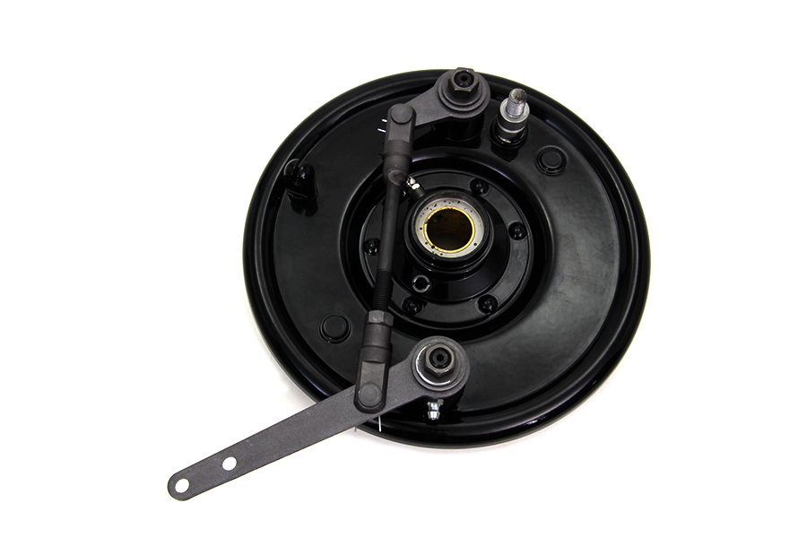Dual Cam Brake Backing Plate Assembly Black