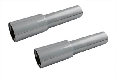 Chrome Handlebar Throttle Spiral Set