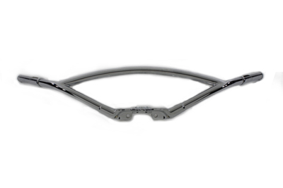 Chrome Hollywood Style Offset Handlebars