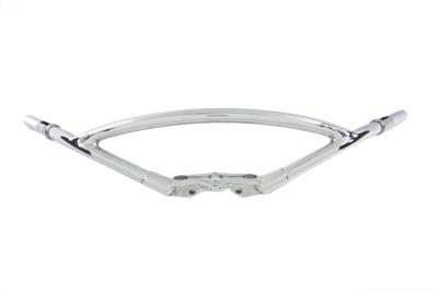 Chrome Hollywood Style Inline Handlebars