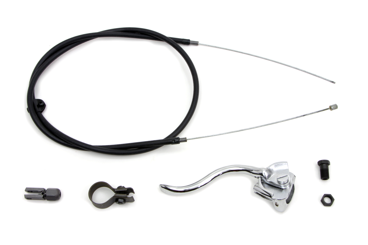 Chrome Brake Handle Cable Kit