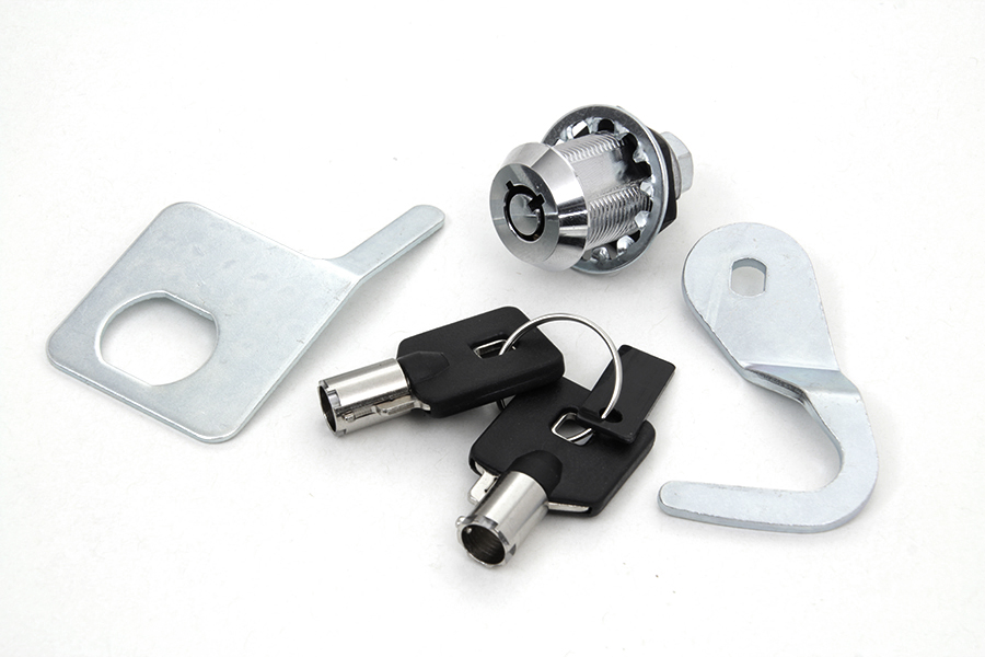 VTwin Tour Pak Lock & Key Kit 1993-2013 Harley Touring FLTR FLHTC FLHT