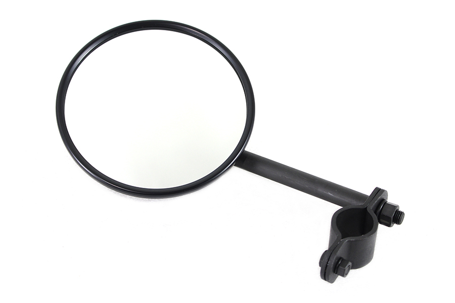 Tall Spring Fork Black 5" Mirror