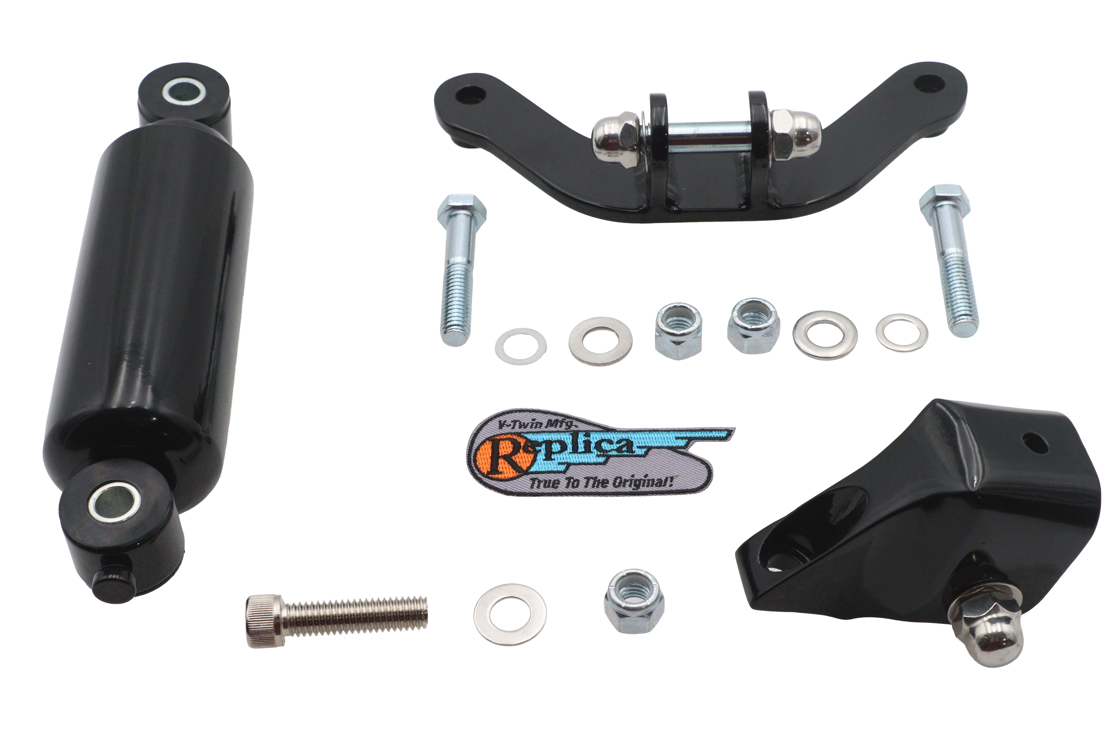 Retro Spring Fork Shock Assembly Black