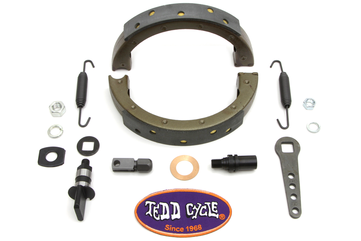 Spring Fork Front Brake Shoe Kit