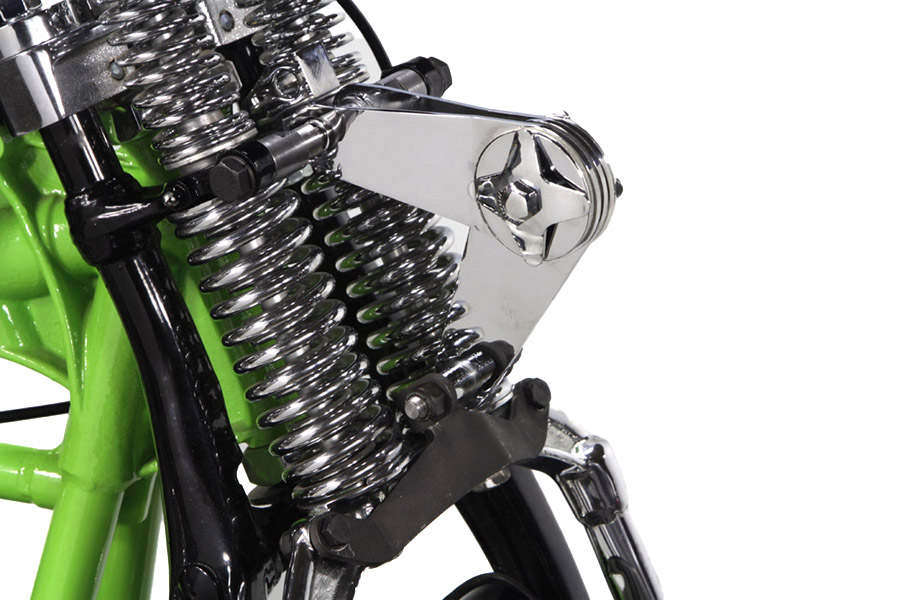 Scissor Spring Fork Steering Damper Kit