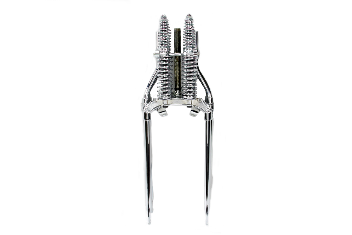 18" Spring Fork Assembly Chrome