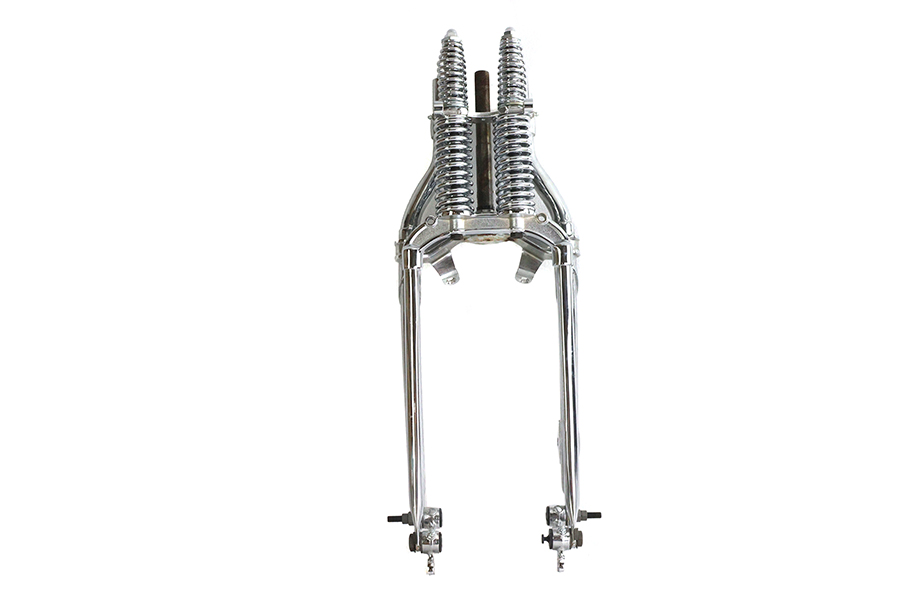 18" Spring Fork Assembly Chrome