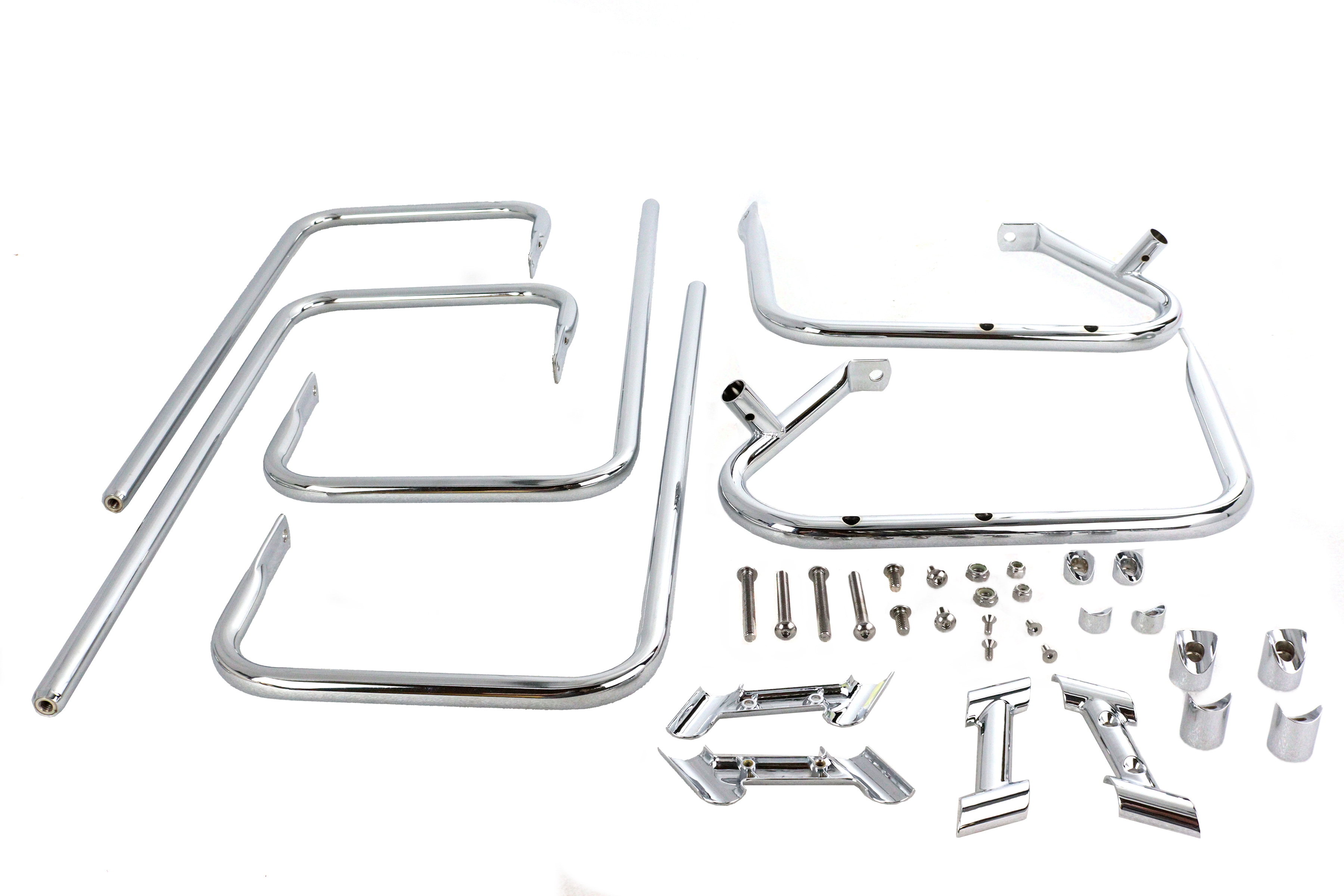 Chrome Saddlebag Guard Kit