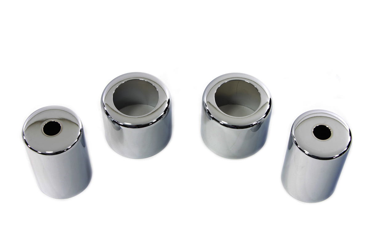 Chrome Spring Fork Spring Cover Set