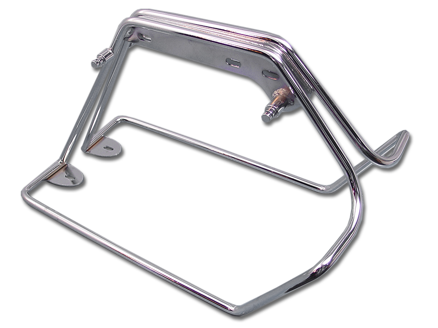 Chrome Saddlebag Mount Bracket Set