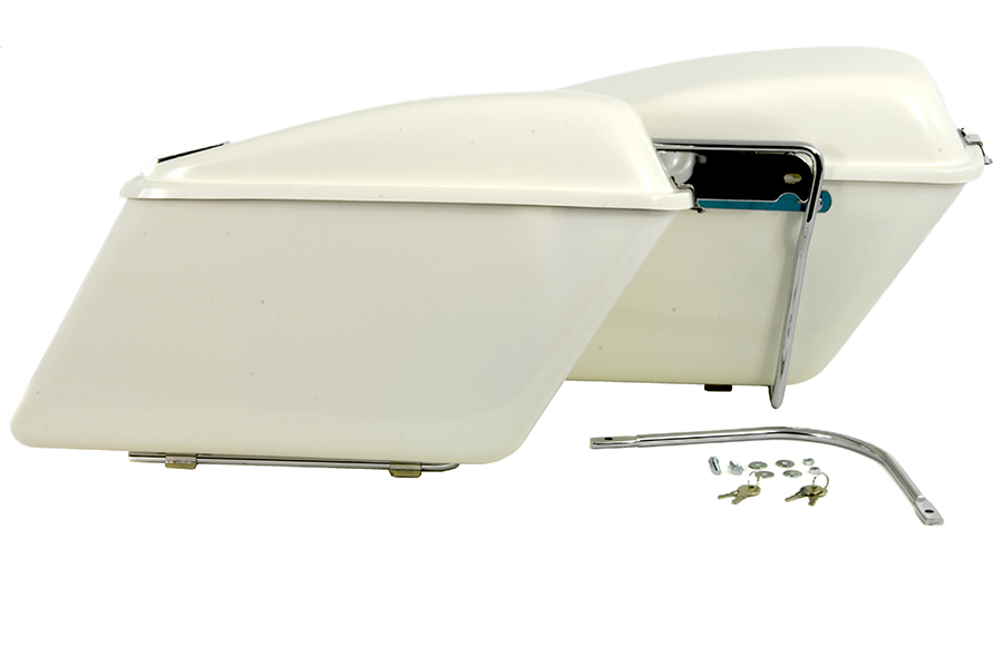 FRP White Saddlebag Set