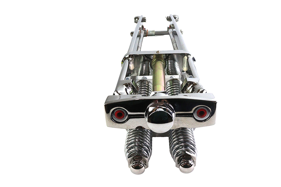 D+D Narrow Spring Fork Assembly Chrome 26 inch fits Harley