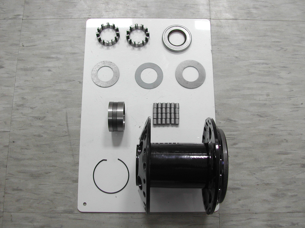 Indian Black Front or Rear Hub