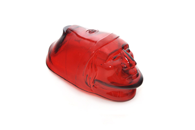 Indian Front Fender Lamp Lens Red