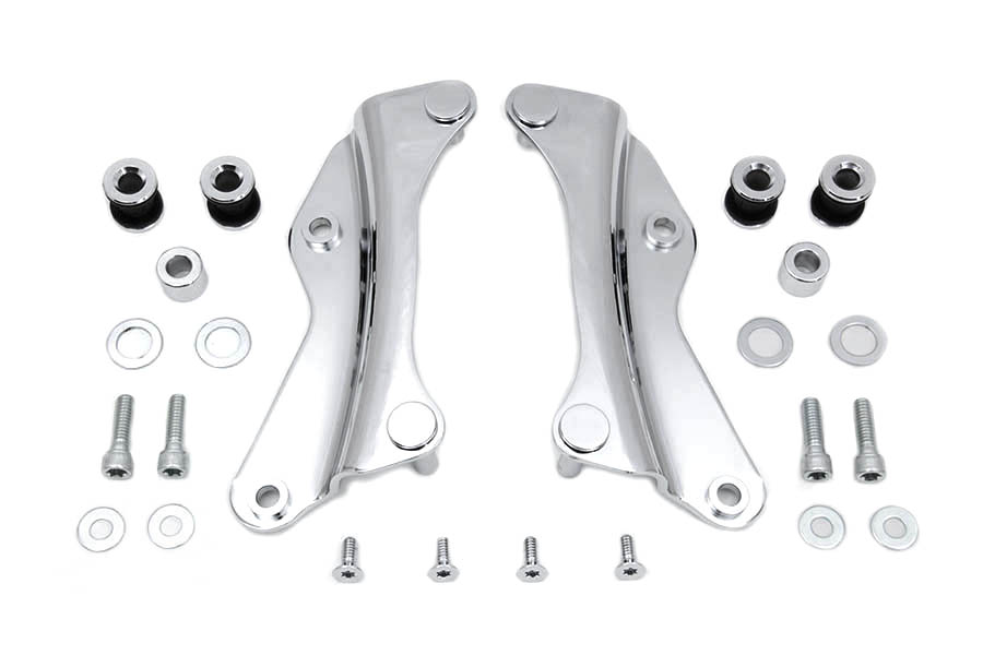 4 Point Docking Hardware Kit Chrome