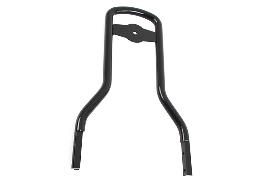 14-1/2" Mini Medallion Style Sissy Bar Upright Black
