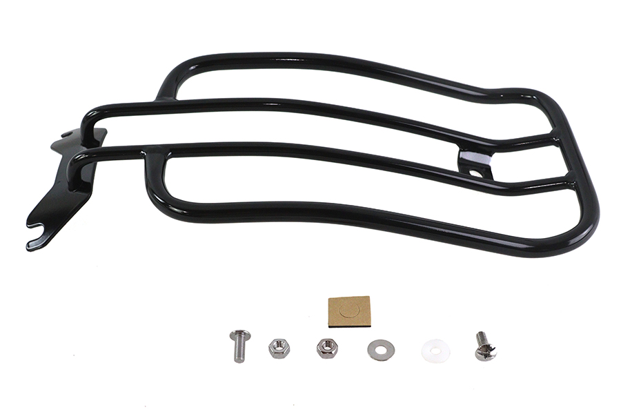 7" Solo Luggage Rack Black