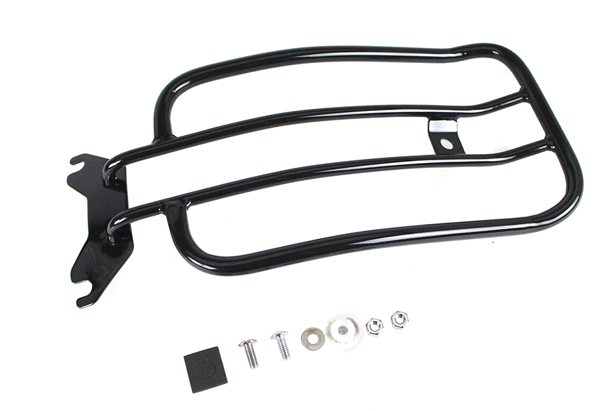 7" Solo Luggage Rack Black