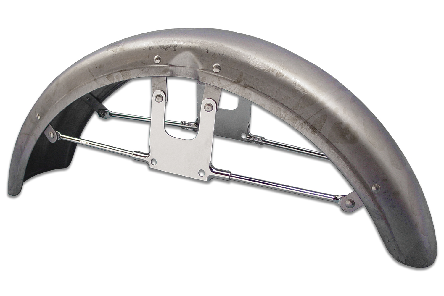Replica Front Fender Raw Steel