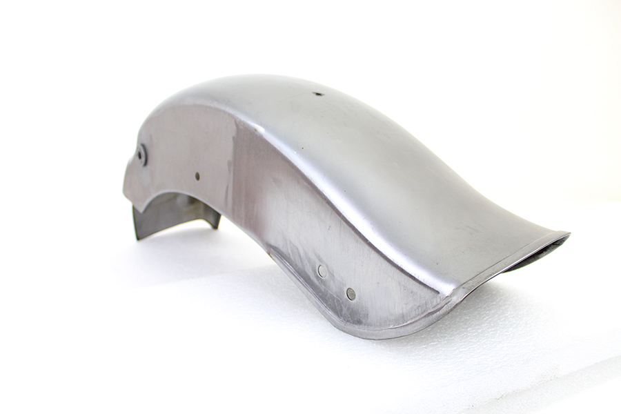 Rear Fender Bobbed Raw Steel