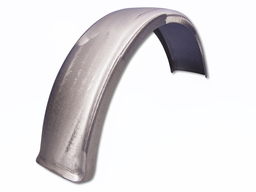 Rear Fender Flat Bobbed Raw Unfinished