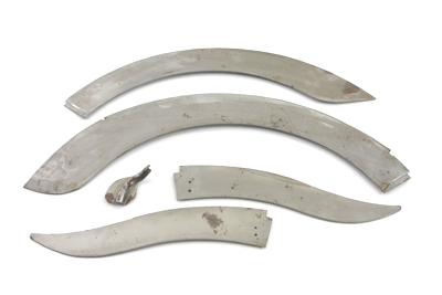 Rear Fender Skirt Set