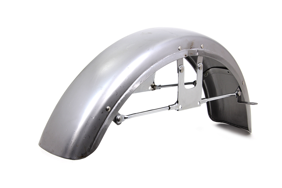 Replica Front Fender Raw Steel