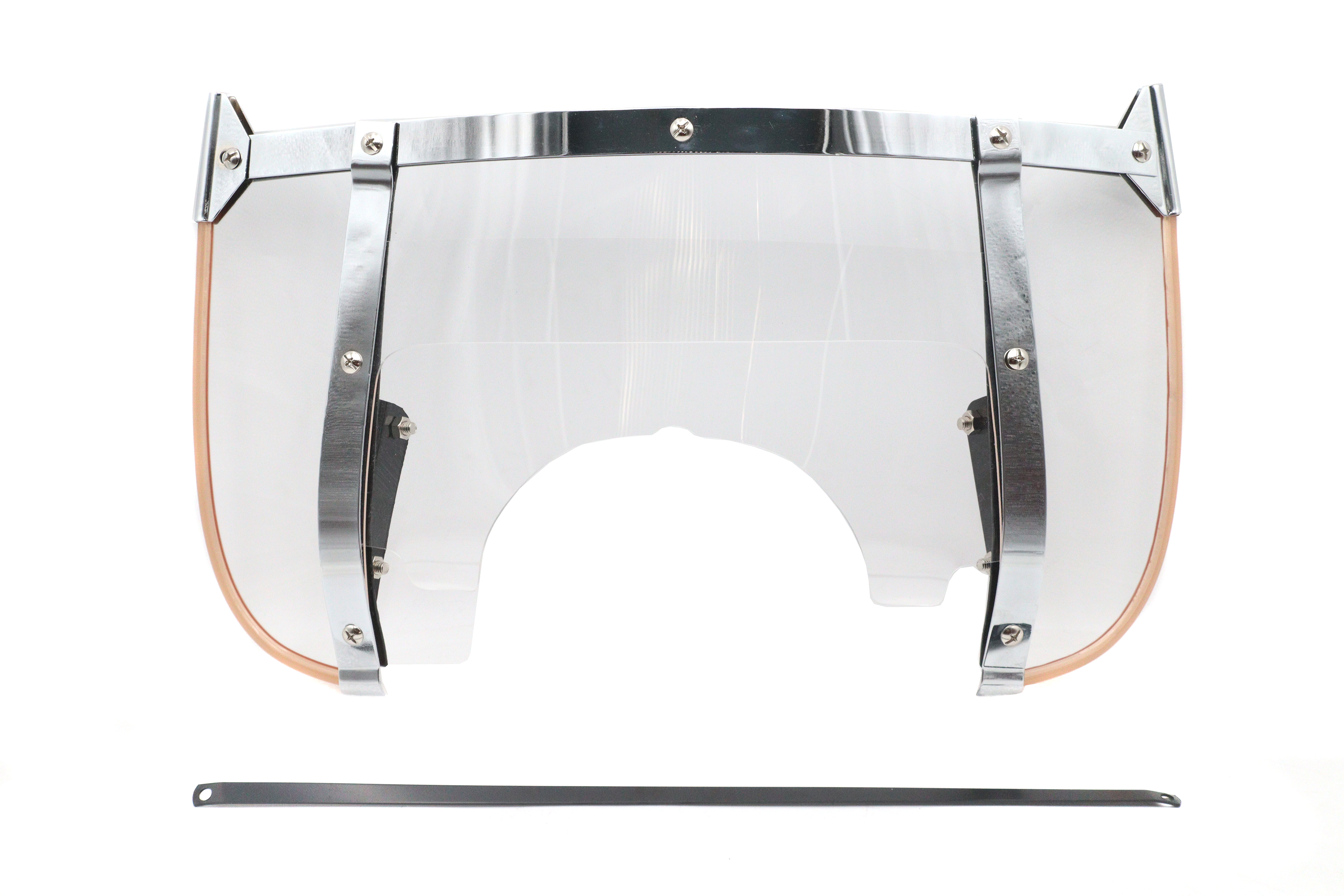 Windshield Hardware Mount Kit Chrome