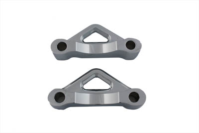 Front Fender Mount Spacer Set Chrome