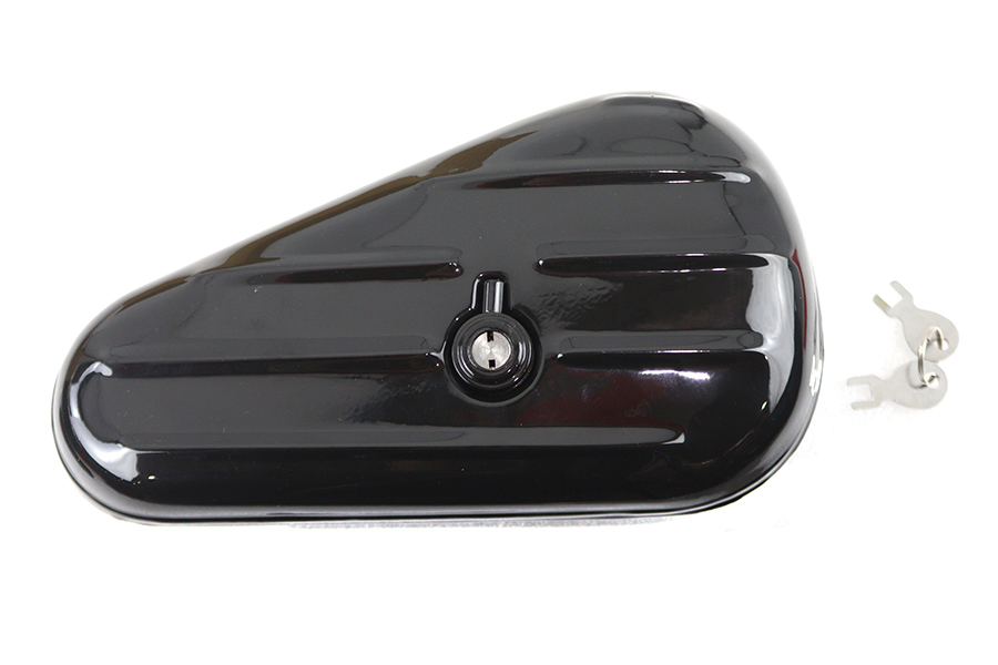 Oval Right Side Black Tool Box