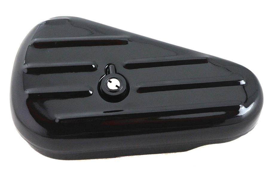 Black Left Side Oval Tool Box