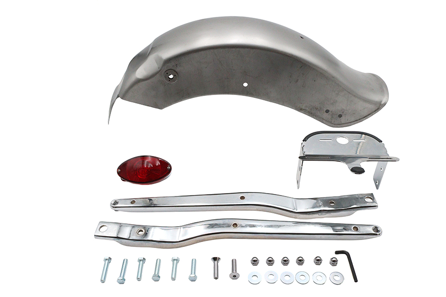 Rear Fender Kit Bobbed with Cateye Tail Lamp