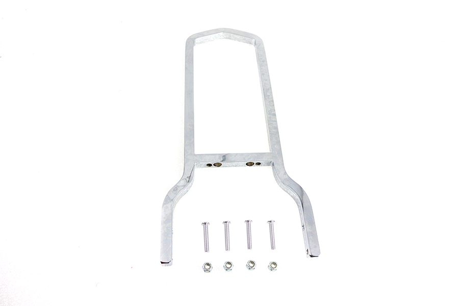 16" Tall Chrome Sissy Bar Back