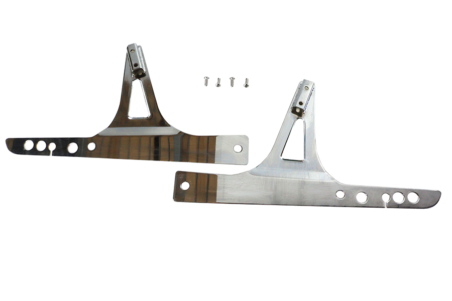 Sissy Bar Side Plates for Harley-Davidson