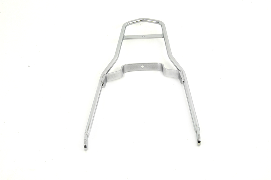 24" Round Sissy Bar Flat Fender Style Chrome