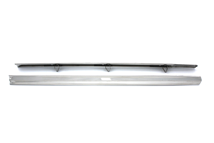 Stainless Steel Front Fender Trim Side Rails