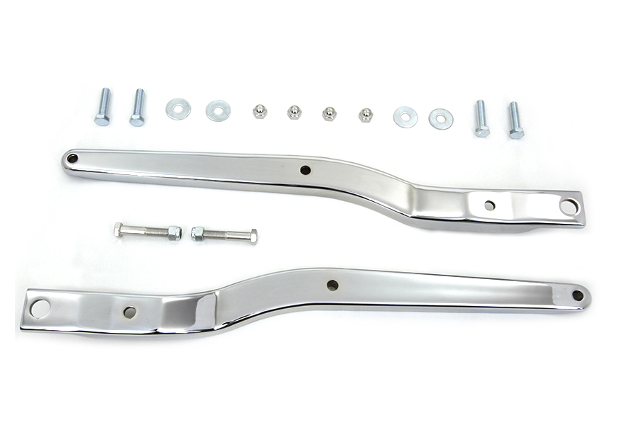 Replica Rear Fender Strut Set Chrome